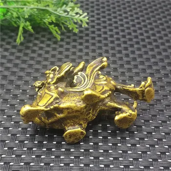 Kieto žalvario pixiu vario drožyba dievas žvėris gyvūnų statula piktųjų dvasių likimo žvėris vario ornamentu feng shui dovana