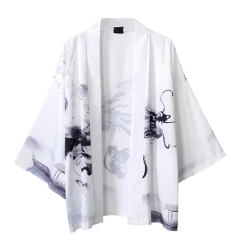 Kimono megztinis vyrams Japonijos obi vyrų yukata vyrų haori Japonų samurajus drabužių, tradicinių Japonų drabužių