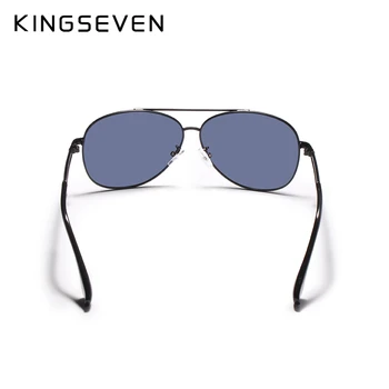 KINGSEVEN Naujo Dizaino Aliuminio Magnio vyriški Akiniai nuo saulės, Poliarizuoti Danga Veidrodėliai Saulės Akiniai oculos Vyrų Akiniai Vairavimo Oculos