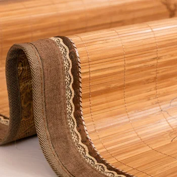 Kinijos spauda 1.5/1.8 bambuko kilimėlis natūralaus bambuko gamybos, natūralaus komforto vasaros čiužinys