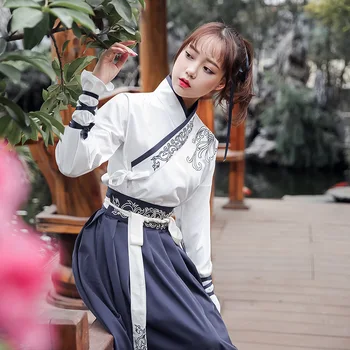 Kinijos Tradicinių Kostiumų Hanfu Suknelės Moterims, Vyrams Nacionalinės Princesės Kostiumas, Cosplay Apranga Etape Suknelė Liaudies Šokių Kostiumas
