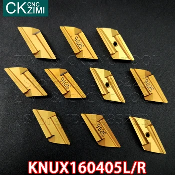 KNUX160405R KNUX160405L BP010 BP9025 Karbido Įdėklai Metalo Tekinimo Įdėklai Perkėlimo Pjovimo Įrankis KNUX CNC Metalo tekinimo Įrankiai