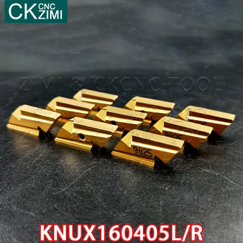 KNUX160405R KNUX160405L BP010 BP9025 Karbido Įdėklai Metalo Tekinimo Įdėklai Perkėlimo Pjovimo Įrankis KNUX CNC Metalo tekinimo Įrankiai