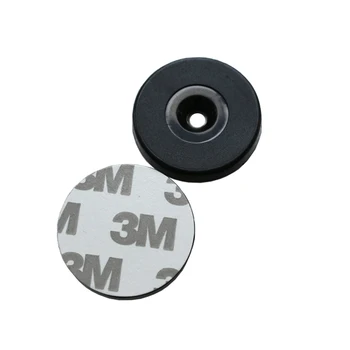 Kovos su metalų 30mm NFC Disko Simbolinis Žymes NTAG 213 13.56 MHz RFID Žymė, su Skyle 3M Lipdukas Išmaniųjų Telefonų Vandeniui atsparus Dulkėms