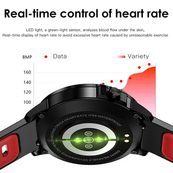 L8 EKG Smart Watch Moterys Vyrai IP68 Vandeniui PPG Kraujo Spaudimą, Širdies ritmą Sporto Laikrodžiai Sporto Smartwatch, skirta 