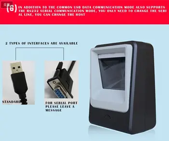 Laidinio Nuskaitymo platforma prekybos centrų elektroninės mokėjimo ,Vaizdo Skaitytuvo Įvairiakryptė support1D 2D Ekrane nuskaityti USB/serial port