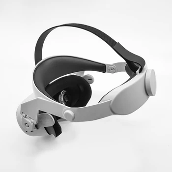 Lankelio Tvirtinimo Dirželis Reguliuojamas Galvos Dirželis VR Šalmas Diržas -Oculus Quest 2 77HA