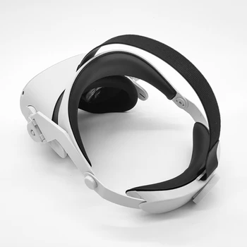 Lankelio Tvirtinimo Dirželis Reguliuojamas Galvos Dirželis VR Šalmas Diržas -Oculus Quest 2 77HA
