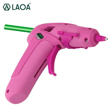 LAOA Belaidžio Hot Melt Glue Gun 8W Ličio Baterija Tiesioginis Mokestis USB Įkrovimo Vaikų Šeimos Saugos Namų 
