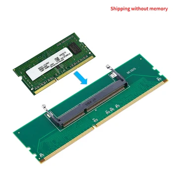 Laptop DDR3 RAM Atminties Darbalaukio Konverteris Adapterio plokštę 240P Į 204P Kartos Atminties Riser Card Bandymo Specialios Kortelės