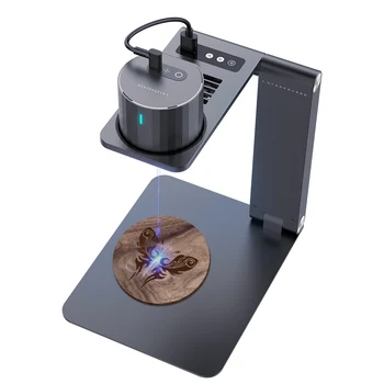 Laserpecker Pro Laser Cutting machine 3D Spausdintuvas Mini Lazerinis Graviravimas Mašina Nešiojamų Darbalaukio Etcher Gravieris Cutter su Stovu