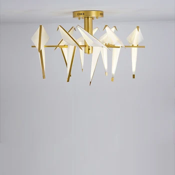 LED Postmodernaus Aukso Balta Geležies Akrilo Meilės Paukščių Dizaineris LED Šviesos.Sieniniai Šviestuvai.Priedai Veltiniams, Vilna Lempa.Pakabukas šviesos Valgomasis Kambarys