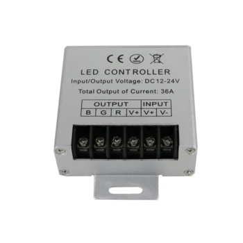 LED RGB Controle belaidžio Dimeris RGB 5050 SMD 3528 LED Juostelės LED Šviesos Reguliatorius+20Key RF Input DC12V-24V 30A