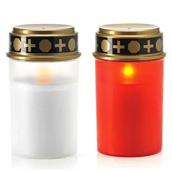 LED Saulės Žvakė, Lempa Flameless Vandeniui Elektroninių Atminimo Žvakė, Dekoratyvinės Arbatos dega Kapinių, Maldos Ritualas