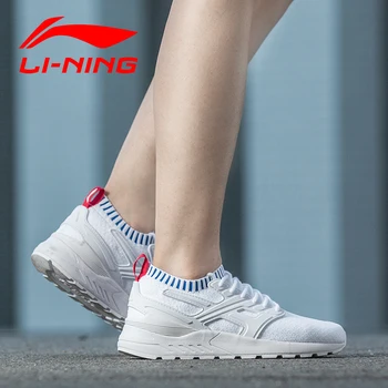 Li-Ning Moterų TOP 2000 KT vaikščioti Pėsčiomis, Sveikatingumo Komfortą Sportbačiai Kojinės-Kaip Stabilumui palaikyti Pamušalas Sportiniai Bateliai AGLN006 SJFM18