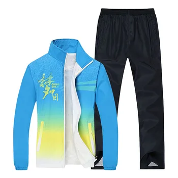 LICITY KIAULIŲ tracksuit vyrų 2020 sekti pavyzdžiu zip track striukė sweatpants poilsiu nustatyti veikia sportinę olimpinių sweatsuit vyrų apranga