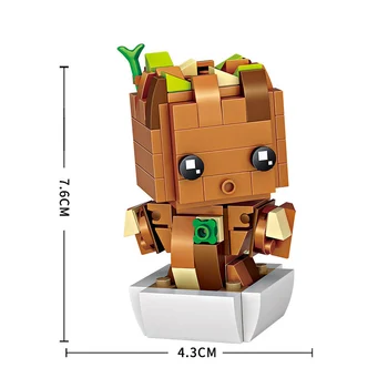 LOZ Mini Blokai Super Plytos, Headz Blokai Plastiko Surinkimas Žaislai Vaikams Švietimo 