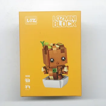 LOZ Mini Blokai Super Plytos, Headz Blokai Plastiko Surinkimas Žaislai Vaikams Švietimo 