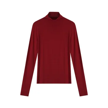 LXS22 Atsitiktinis ir universalus mados ilgomis rankovėmis marškinėliai rudenį