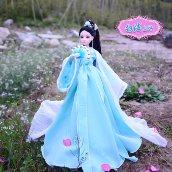 Lėlės, Žaislai Mergaitėms, Cosplay Tradicinių Grožio Senovės Kinų Princesė Lėlės 12 Kilnojamojo Sąnarių Dovanos Lėlės Modelį Vaikams
