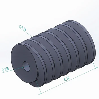 M0.3 0,3 M Plastikiniai sliekinių Pavarų Tinka veleno skersmuo 1,0 mm 0.95 mm