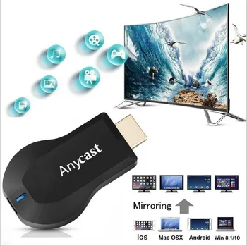 M2 tv stick Anycast Plius Miracast Belaidis HDMI suderinamus 1080p TV Stick adapteris Wifi Ekranas Veidrodis dongle Imtuvą