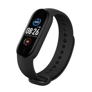 M5 Smart Watch Vyrų, Moterų Širdies ritmo Monitorius Kraujo Spaudimas Fitness Tracker Smartwatch Juosta 5 Sporto Žiūrėti 