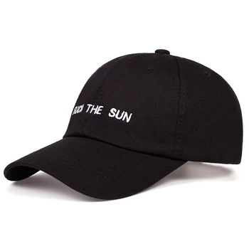 Mados vasaros medvilnės tėtis skrybėlę hip-hop bžūp reguliuojamas laišką siuvinėjimo kepuraičių ponios lauko saulės skrybėlės snapback skrybėlę gorras