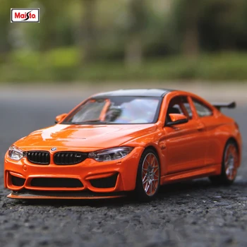 Maisto 1:24 BMW M4 lydinio super žaislas automobilis modeliavimas lydinio automobilio modelį amatų, apdailos kolekcijos žaislas įrankiai dovana