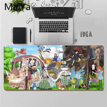 Maiya Aukščiausios Kokybės Studio Ghibli Totoro Fiksavimo Krašto Pelės Mygtukai Žaidimas Nemokamas Pristatymas Didelis, Mouse Pad Klaviatūros Kilimėlis