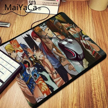 Maiyaca fairy tail Japonijos anime Gumos Darbalaukio Pelės Kilimėlis Žaidimų Kilimėlis Laptop Notebook didelis pelės mygtukai žaidėjus stalas padas