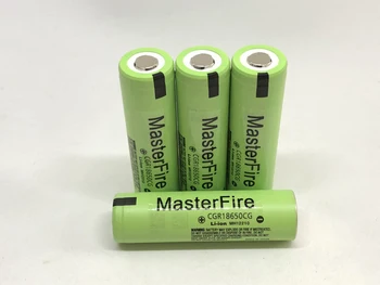 MasterFire 8pcs/daug Naujos Originalios CGR18650CG 18650), 3,7 V 2250mAh Įkrovimo Baterija (akumuliatorius Ličio Baterijas Panasonic