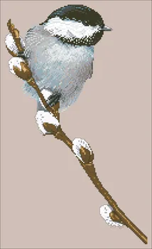 Mažai paukščių filialo kryželiu rinkinys žmonės dizaino medvilnės, šilko siūlai 18ct 14ct 11ct lino linų spalvos drobė siuvinėjimui rankdarbiams
