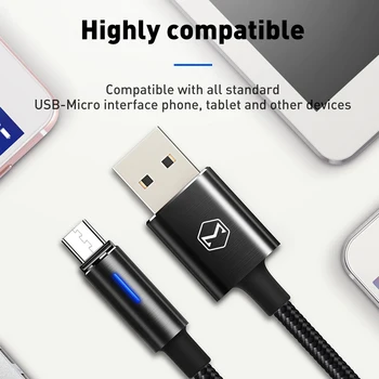 Mcdodo Micro USB Kabelis 2A Samsung Galaxy S7 Xiaomi 