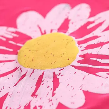 Merginos Gėlių T-Shirt 2018 M. Vasaros Vaikų Drabužiai Vaikams Viršūnes Trumpas Rankovėmis Marškinėliai Basic Mergaitėms Nemokamas Pristatymas
