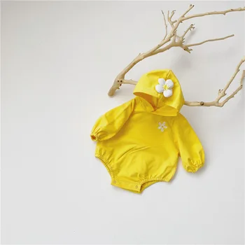 MILANCEL 2020 m. rudenį kūdikių bodysuit naujagimiui drabužius hoodies stiliaus kūdikių berniukų drabužius, kūdikių jumpsuit
