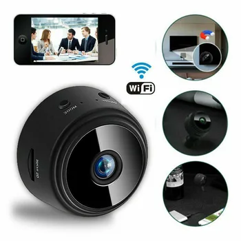 Mini Kamera 1080P HD Vaizdo Stebėjimo Kameros, Mini vaizdo Kameros IR Naktinis Matymas, Judesio Detekcijos IP Kameros Lauko Kameros wifi