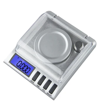 Mini Pocket Papuošalai Masto 50g x 0.001 g Aukšto Tikslumo Skaitmeninis Svėrimo Priemonės, Medicinos Laboratorijos Papuošalai Skaitmeninis LCD Elektroninių