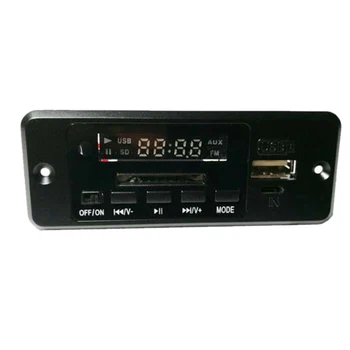 Mini USB, Aux-IN, Automobilių Garso Modulis DC 5V Skaitmeninis Bluetooth, MP3 Iššifruoti Lenta su 3W*2 Stiprintuvo Įkrovimo SD FM Radijas