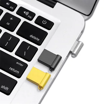 Mini usb Stick 4gb 8gb 16GB 32gb 64gb Pen Drive USB 2.0 mažas USB Flash Drive, Metalo Memory Stick u disko