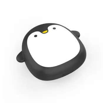 Mini Vertus Šilčiau Nešiojamų Mielas Animacinių filmų Žiemos 3600mAh USB Įkrovimo Pingvinas Galia Banko Dvipusis Greitas Šildymas