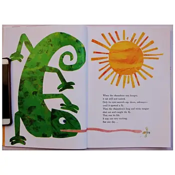 Mišrus-iki Chameleonas Eric Carle Švietimo anglų Paveikslėlį Mokymosi Knyga Kortelės Istorija Knyga Kūdikių Vaikams Dovanos Vaikams