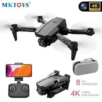 MKTOYS 4K Drone Mini su HD Kamera Aukščio Laikyti RC Sraigtasparnis, Sulankstomas Quadrocopter Dron Dovana Vaikams Žaislai Berniukams VS LS-XT6