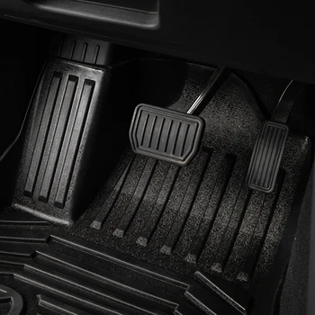 Model3 Priedai TPE Grindų Kilimėliai Tesla Model 3 Priedai kojų kilimėliai stabdžių purvo apsauginius kilimėlius tesla model y modelio tris