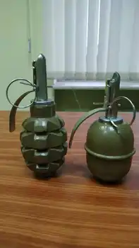 Modelis granatos F-1 (rankinis anti-personalo gynybinės granata) informacinių dokumentų duomenų bazėje (Sovietų puolimą ranka granata)