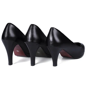 Moteriški Platforma Siurbliai, Batai, moterims Aukštakulniai Juodos Vestuvių Batai Zapatos Mujer Pavasario Siurbliai Panele Raudona Vienintelis 5CM 7CM 9CM