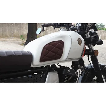 Motociklo Bako Lipdukas Retro Motociklų Bako Apsauga, Derliaus Apdaila Cafe Racer Stiliaus Kelio Danga Moto Bakas Padas