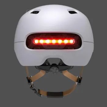 Motorolerio Šalmą Dviračių Smart Atgal LED Šviesos Xiaomi M365 Paukščių Nugara Qicycle Electic Riedlentė NŠS Orui Ventiliacijos