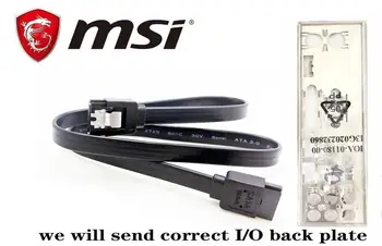 MSI H81M-P33 originalus plokštė LGA 1150 DDR3 Kietasis Kondensatorius H81 plokštė