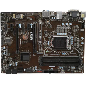 MSI Z270-S01 Naudoti Darbastalio Plokštė DDR4 Intel Z270 LGA1151 M. 2 VNT Mainboard
